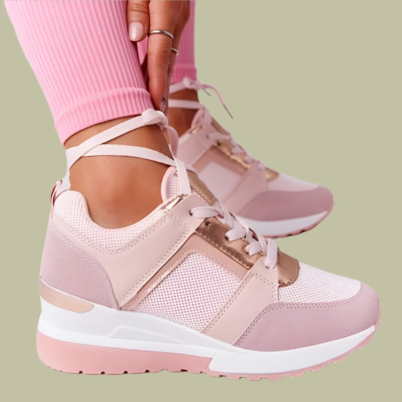 Couture-moda | Stylish Comfortable Wedge Sneakers for Women - Image 2