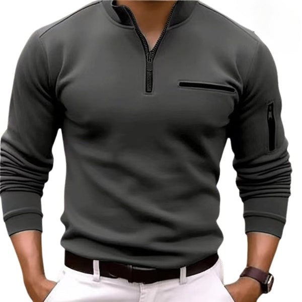 Louie | Modern Zip-Up Pullover for Comfort and Style - Image 8