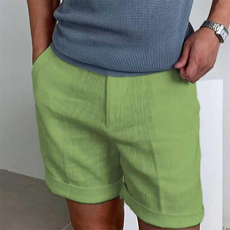 Max | Men's Linen Shorts - Lightweight Stylish Casual Wear - Image 5