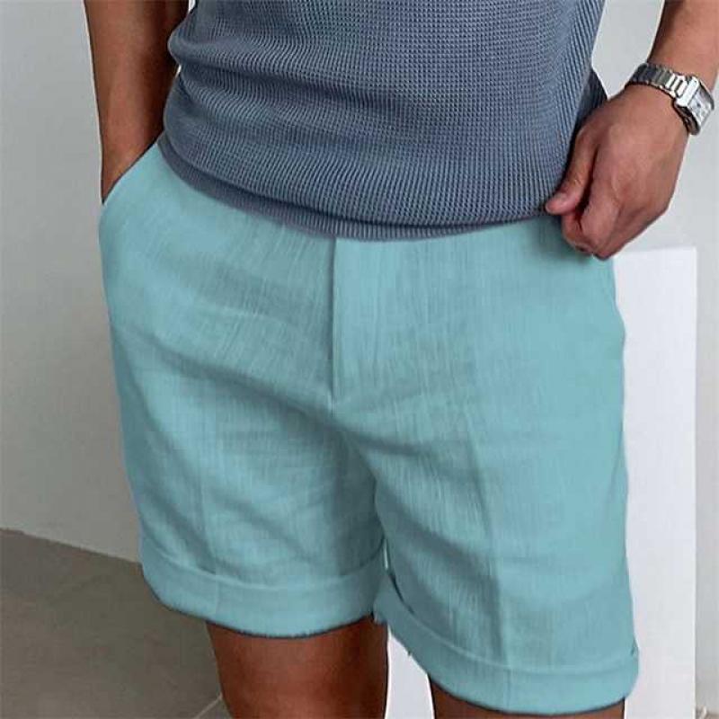 Max | Men's Linen Shorts - Lightweight Stylish Casual Wear - Image 7