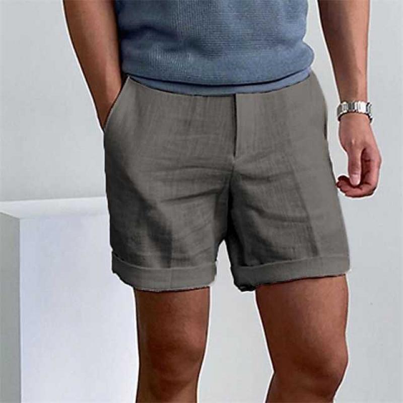 Max | Men's Linen Shorts - Lightweight Stylish Casual Wear - Image 3