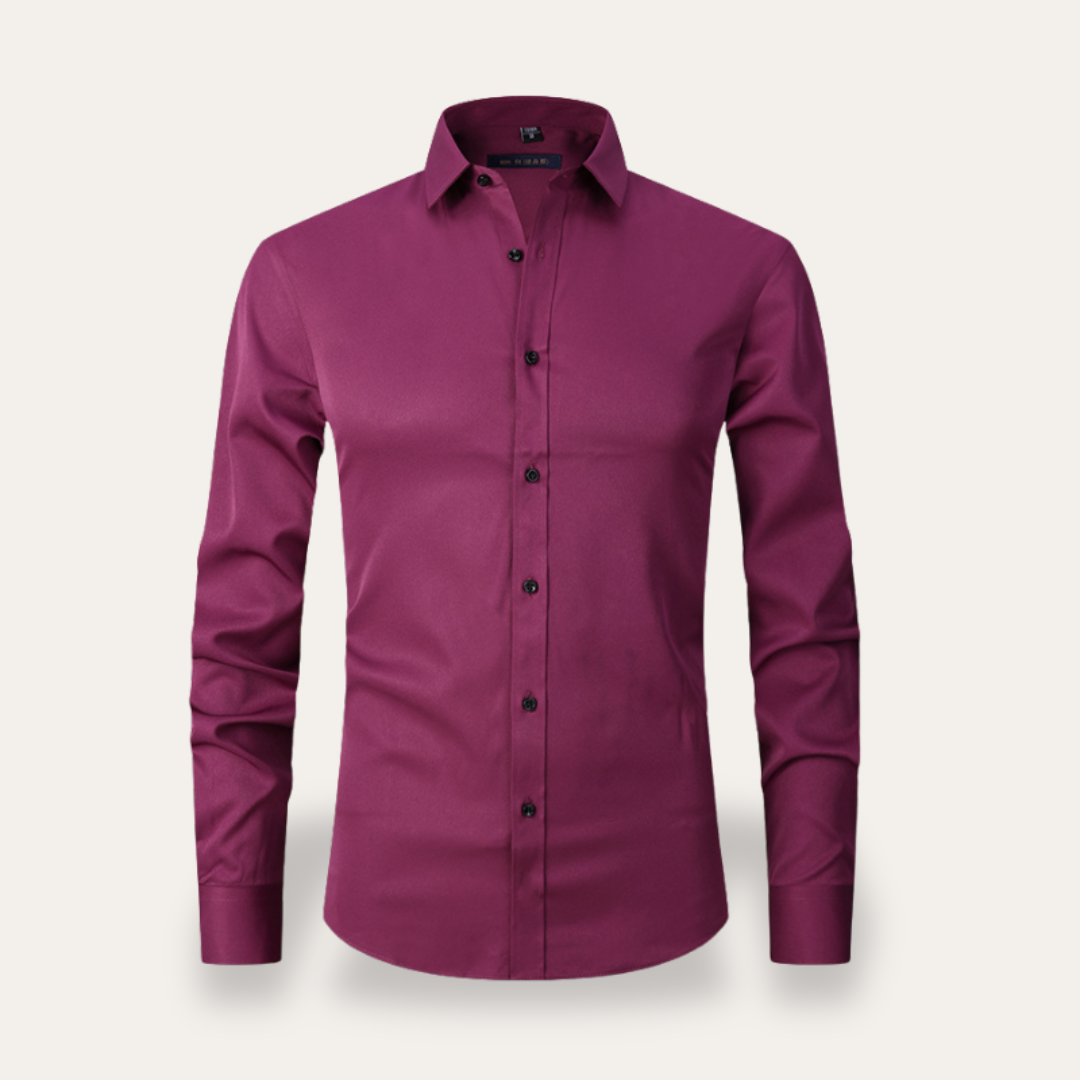 Leonard | Men's satin shirt - Elegant and versatile shirt for every occasion - Image 5
