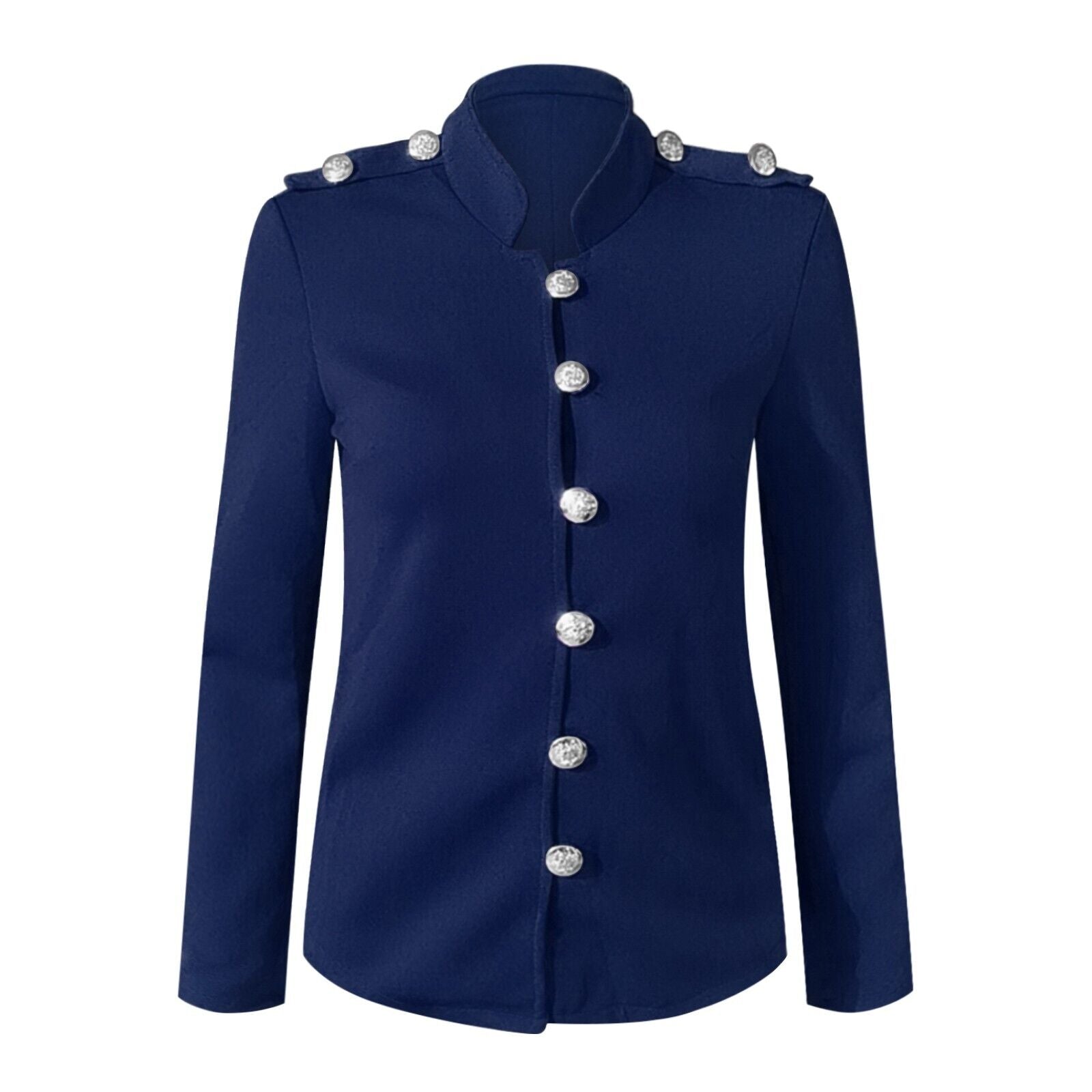 Devon | Women's Button Front Military Style Jacket - Image 10