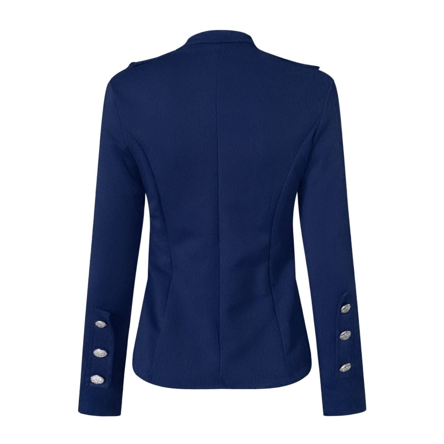Devon | Women's Button Front Military Style Jacket - Image 11