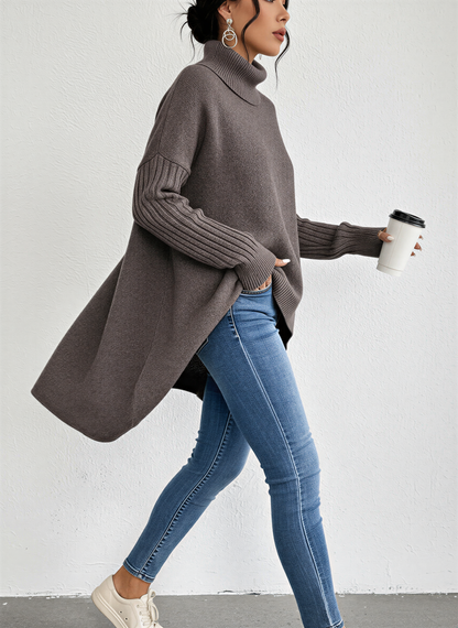 Kristin | Women's Oversized Turtleneck Sweater - Image 7