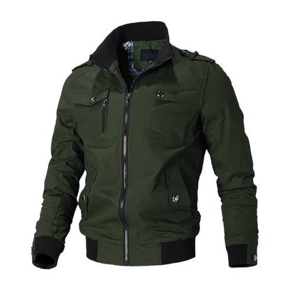 Henry | Men's Military Bomber Jacket - Image 3