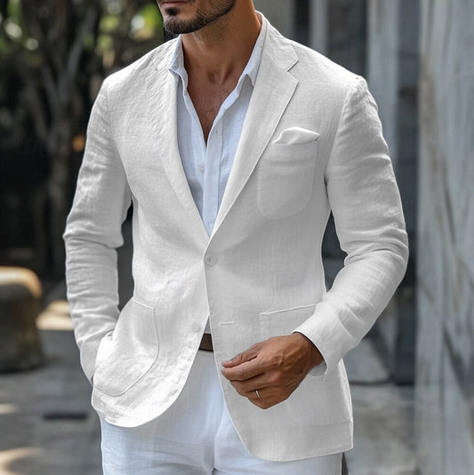 Archie | Stylish Linen Blazer for Summer Events - Image 1